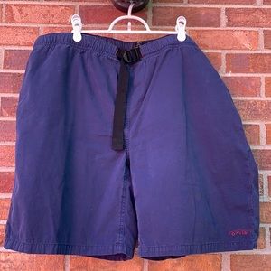 Shorts with adjustable strap